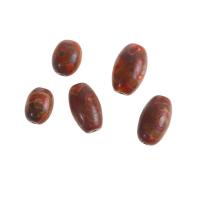 Perles agate dzi tibétaine naturelle, agate Tibétaine, DIY, rouge, 29x19x19mm, Vendu par PC