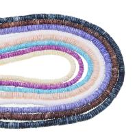 Perles de coquille colore naturelle, Rond, DIY, plus de couleurs à choisir, Vendu par 38 cm brin