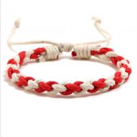 Linen Bracelet, fashion jewelry & braided bracelet & Unisex, Length:17-18 cm, Sold By PC
