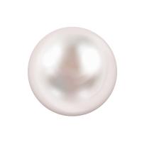 Shell Pearl Half Hole Bead, DIY & half-drilled, white, 3-30mm, Sold By PC