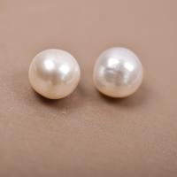 Natural Freshwater Pearl Loose Beads, DIY, white, 10-11mm, 5PC/Bag, Sold By Bag