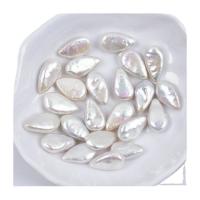 Naturales agua dulce perlas sueltas, Perlas cultivadas de agua dulce, Bricolaje, Blanco, 10-18mm, 5PC/Bolsa, Vendido por Bolsa