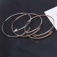 Tibetan Style Cuff Bangle, plated, fashion jewelry & for woman, more colors for choice, 65mm, Sold By PC