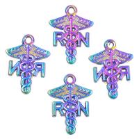 Zinc Alloy Pendants colorful plated vintage nickel lead & cadmium free Sold By PC