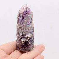Amethyst Point Decoration, blue, 25-30x70-80mm, Sold By PC