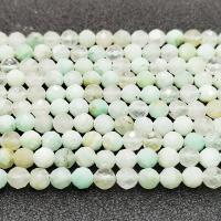 Australia Jade Beads Round polished DIY & faceted green Sold Per 38 cm Strand