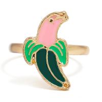 Zinc Alloy Open Finger Ring plated fashion jewelry & for woman & enamel Sold By PC