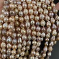 Barok ferskvandskulturperle Beads, Ferskvandsperle, Nuggets, du kan DIY, flerfarvede, 10x20-14x22mm, Solgt Per Ca. 15 inch Strand