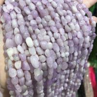 Spodumenit Perle, Klumpen, DIY & verschiedene Größen vorhanden, violett, verkauft per ca. 15 ZollInch Strang