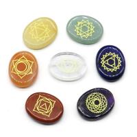 Natural Stone Chakra Healing Stones Round polished for Reiki mixed colors Sold By Set