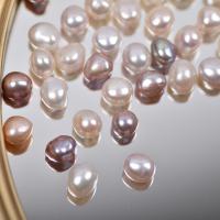 Cultured No Hole Freshwater Pearl Beads, DIY, more colors for choice, 8-9mm, 5PC/Bag, Sold By Bag