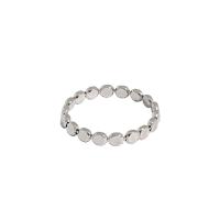Solidny srebrny pierścień, 925 Srebro, Powlekane, różnej wielkości do wyboru & dla kobiety, dostępnych więcej kolorów, 2.60mm, rozmiar:5-7, sprzedane przez PC