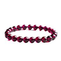 Natural Garnet Bracelet, polished, different size for choice & for woman, garnet, Sold By PC