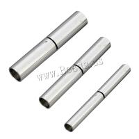 Stainless Steel Magnetic Clasp Column hand polished original color Sold By Lot