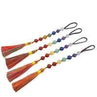 Decorative Tassel Natural Stone Unisex mixed colors Sold By PC