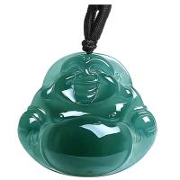 Jadeite Pendant Buddha Carved green Sold By PC