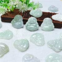 Jadeite Pendant Buddha polished green Sold By PC
