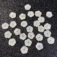 Perles en coquillage blanc naturel, coquille blanche, fleur, DIY & normes différentes pour le choix, blanc, Vendu par PC
