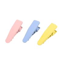 Alligator Hair Clip, Iron, stoving varnish, different size for choice, more colors for choice, nickel, lead & cadmium free, Sold By PC