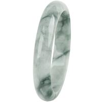 Jadeite Bangle, Donut, different size for choice, light green, Sold By PC