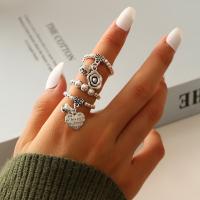 Zinc Alloy Finger Ring stoving varnish & for woman nickel lead & cadmium free 19mm Sold By PC