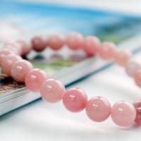 Pink Opal Bracelet, polished, different size for choice & for woman, pink, Sold Per 18 cm Strand