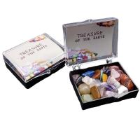 Edelstein Mineralien Specimen, gemischte Farben, 55x40x20mm, verkauft von Box