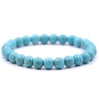 Gemstone Bracelets, natural & different materials for choice & Unisex, 8mm, Length:Approx 7.5 Inch, 12Strands/Lot, Sold By Lot