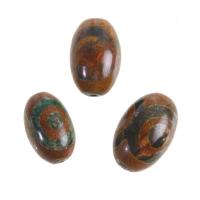 Ágata natural tibetano Dzi Beads, Ágata tibetana, DIY, cores misturadas, 30x20x20mm, vendido por PC