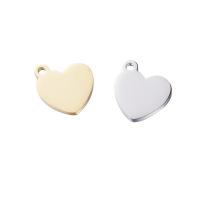Stainless Steel Heart Pendants plated fashion jewelry nickel lead & cadmium free Sold By PC