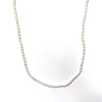 Rice Kulturan Slatkovodni Pearl perle, možete DIY, bijel,  2.3-2.5mm, Prodano Per 14.96 inčni Strand