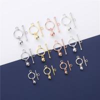 925 Sterling Silver Toggle Clasp plated DIY Sold By PC