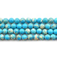 Impression Jaspis Perle, rund, DIY & verschiedene Größen vorhanden, verkauft per ca. 38-40 cm Strang