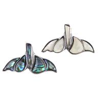 Shell Brooch Zinc Alloy with Abalone Shell Unisex Sold By PC