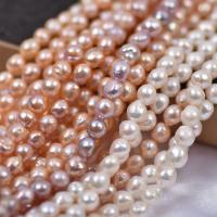Cultured Baroque Freshwater Pearl Beads Nuggets Baroque style & DIY 7mm Sold Per Approx 15 Inch Strand
