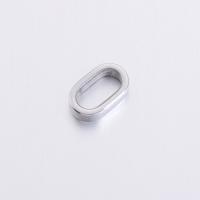 Stainless Steel Slide Charm silver color plated DIY silver color Sold By PC