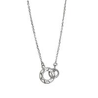 Collar de Latón, metal, con 1.97inch extender cadena, para mujer, libre de níquel, plomo & cadmio, longitud:aproximado 15.75 Inch, Vendido por UD