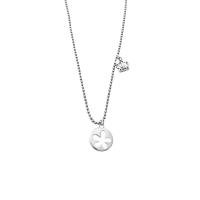 Ожерелья из латуни, Латунь, с 1.97inch наполнитель цепи, Женский & отверстие, не содержит никель, свинец, длина:Приблизительно 15.75 дюймовый, продается PC