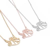 Stainless Steel Jewelry Necklace high quality plated fashion jewelry & for woman Length 45 cm Sold By PC
