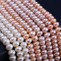 Bouton de culture des perles d'eau douce, perle d'eau douce cultivée, DIY & normes différentes pour le choix, plus de couleurs à choisir, Vendu par Environ 14.1 pouce brin