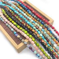 Impression Jasper Beads, DIY, more colors for choice, 5x7mm, Sold Per 14.96 Inch Strand