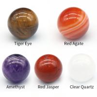 Gemstone Jewelry Beads, polished, DIY & no hole, more colors for choice, 18mm, Sold By PC