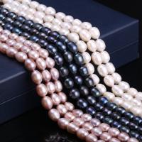 Cultured Rice Freshwater Pearl Beads, DIY, more colors for choice, 8-9mm, Sold Per Approx 15 Inch Strand