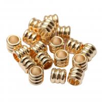 Brass Large Hole Bead plated DIY nickel lead & cadmium free Approx 3.2mm Sold By PC