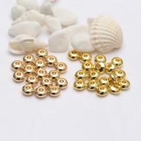 Brass Spacer Bead, plated, DIY, more colors for choice, nickel, lead & cadmium free, 3.5-6mm, Hole:Approx 3.2mm, Sold By PC