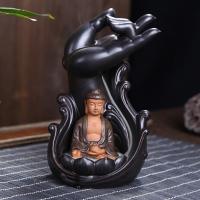 Backflow Incense Burner, Porcelain, handmade, for home and office & durable & different styles for choice, Sold By PC