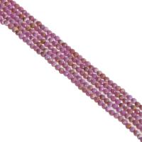 Natural Lepidolite Beads, Round, faceted, 2mm, Sold Per Approx 39 cm Strand
