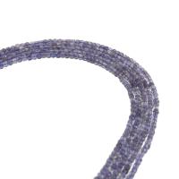Iolite Beads, Cube, different size for choice, Sold Per Approx 39 cm Strand