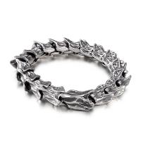 Stainless Steel Jewelry Bracelet for man original color 16mm Length Approx 9.06 Inch Sold By PC