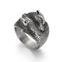 Палец кольцо из нержавеющей стали, нержавеющая сталь, разный размер для выбора & Мужский, 7mm, продается PC